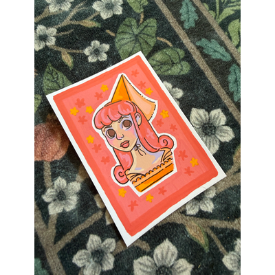 A Princess aceo art card thumbnail 2