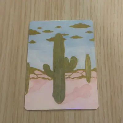 Desert Gilt aceo art card thumbnail 1