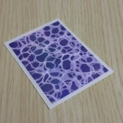 Swim-ply Violet aceo art card thumbnail 2
