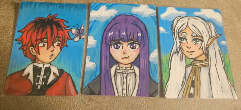 Frieren: Beyond Journey's End ACEOs aceo art card