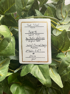 Toad Stool, 2nd Batch 3/9 aceo art card thumbnail 2