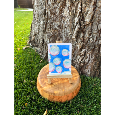 Scrubba Dub Dub • Blue aceo art card thumbnail 1