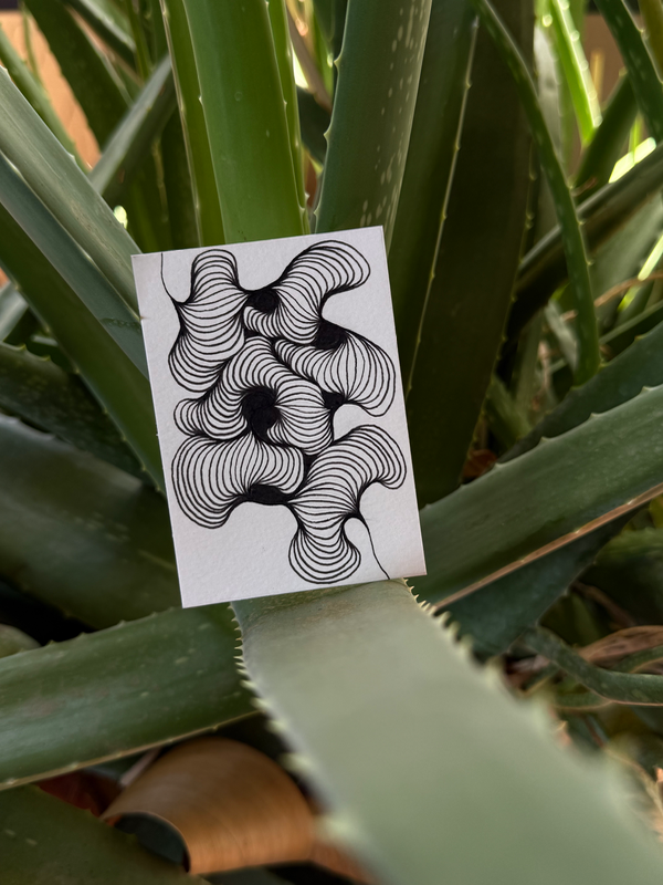 HYPHAE - MYCORRHIZA ACEO aceo art card