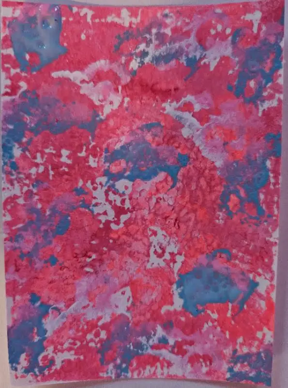 Cotton Candy aceo art card
