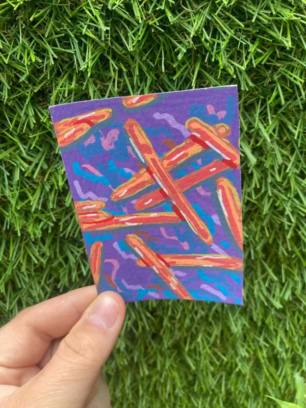 Mycobacterium tuberculosis aceo art card