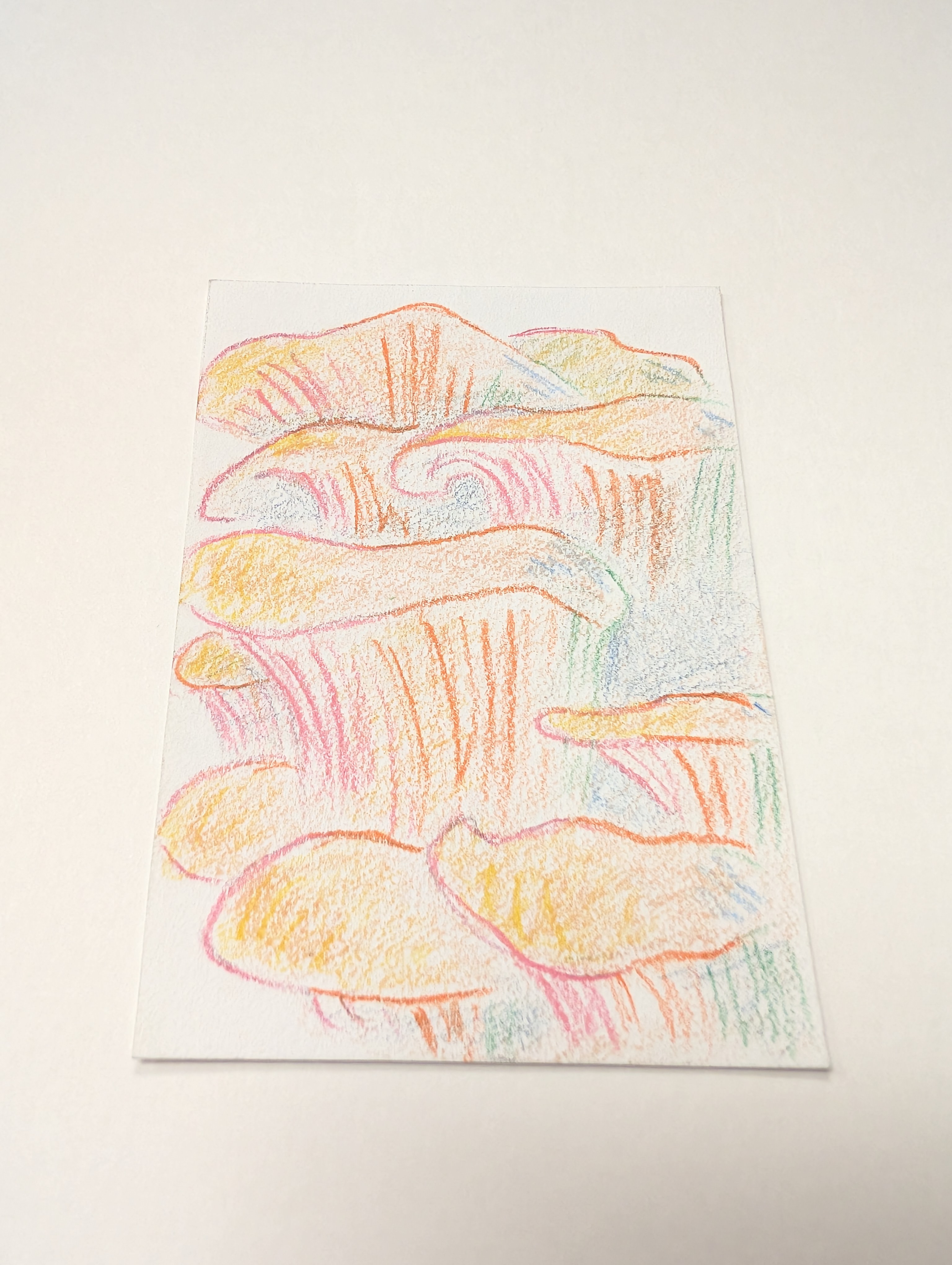 Oysters aceo art card thumbnail 1
