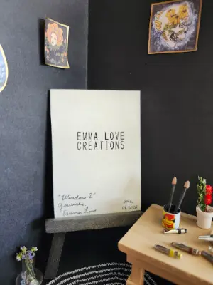 Window 2 aceo art card thumbnail 2