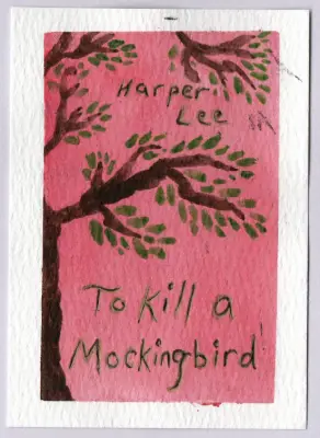 Random Book from My Shelf #1 aceo art card thumbnail 1