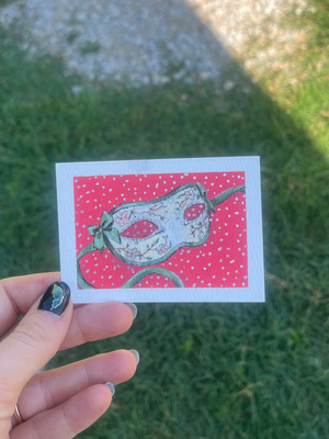 Masquerade aceo art card thumbnail 2