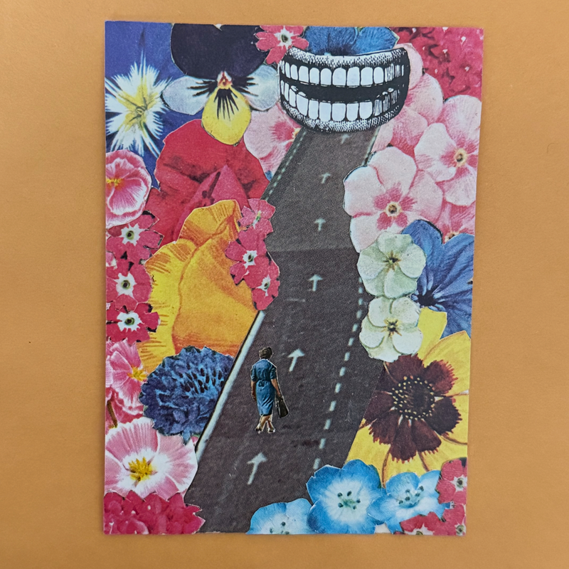 The Garden Path aceo art card