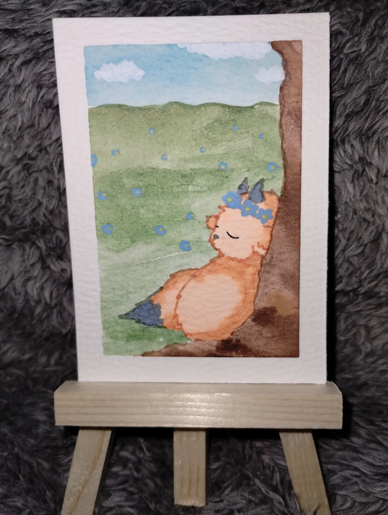 If I Rest aceo art card