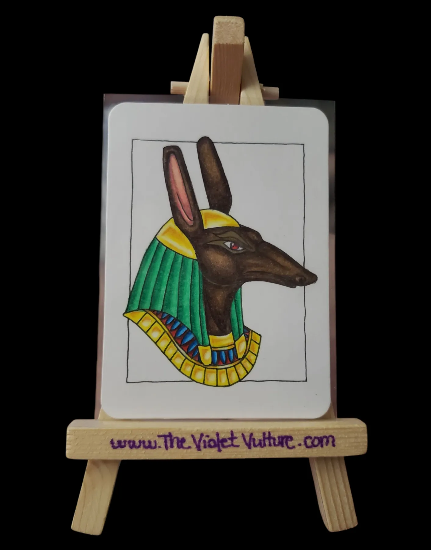 Set Egyptian Pantheon aceo art card