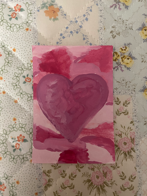 Skies of Love aceo art card thumbnail 2