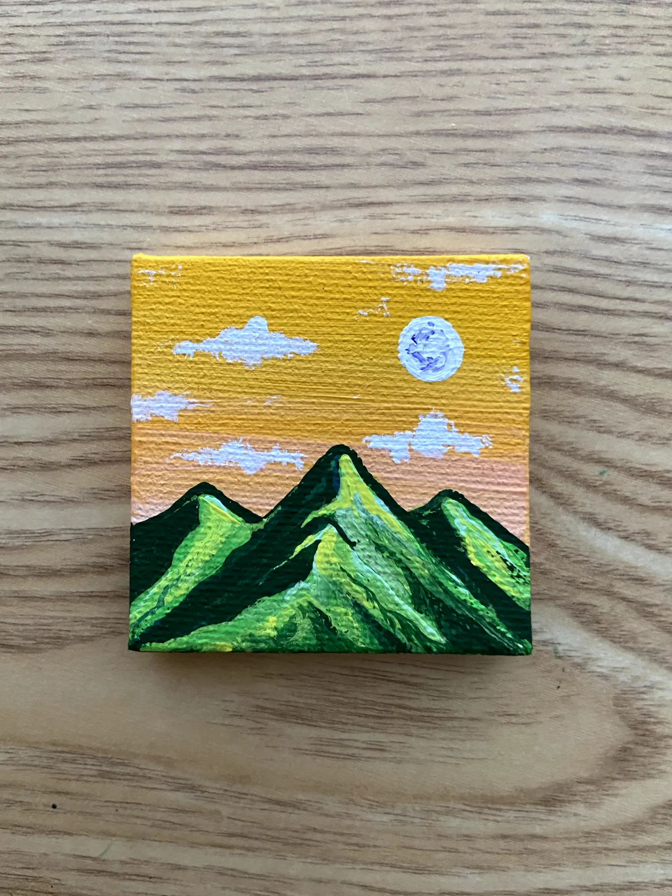 Bathe in the Light (magnet) aceo art card