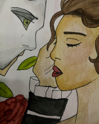 October feeling aceo art card thumbnail 2