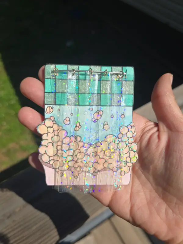 Squeaky Clean aceo art card