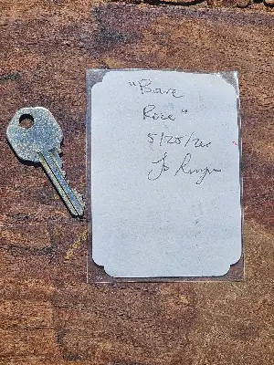 Bare Rose aceo art card thumbnail 3