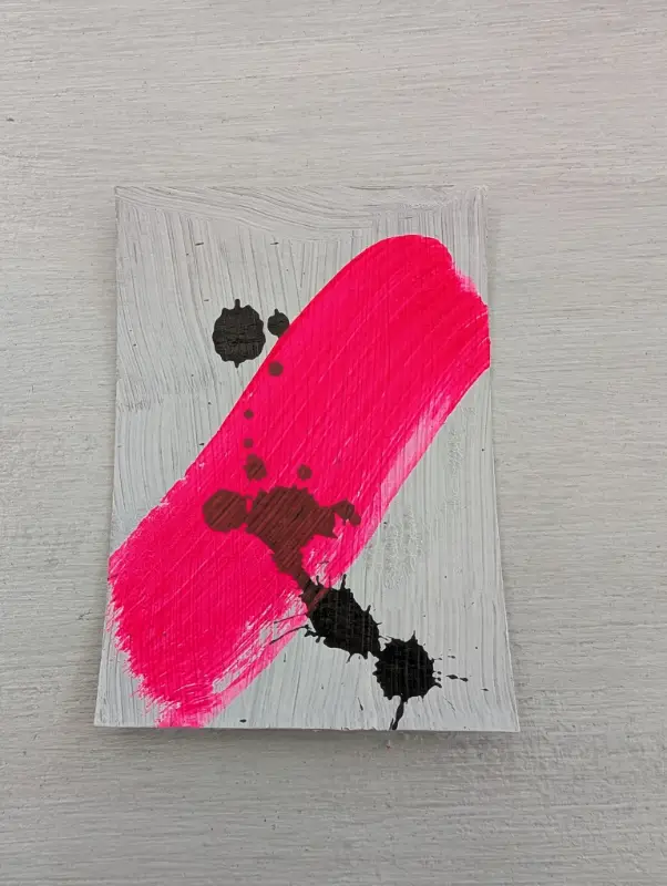 Can't hide it #1 0f 12 aceo art card