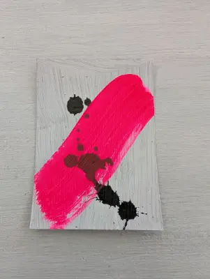 Can't hide it #1 0f 12 aceo art card thumbnail 1