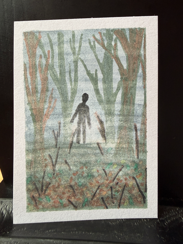 Lost in the Mist aceo art card