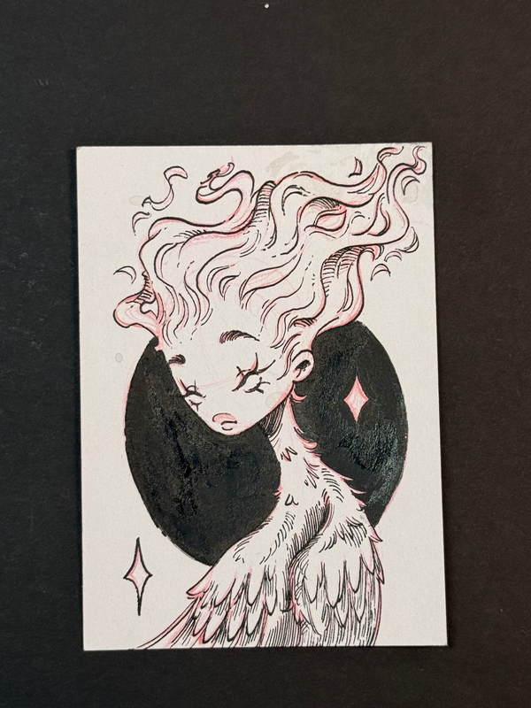 The Harpy, Gwen aceo art card