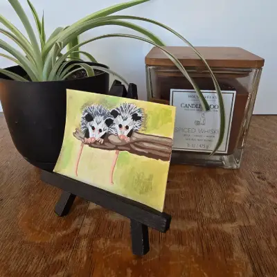 Can I Help You? aceo art card thumbnail 2