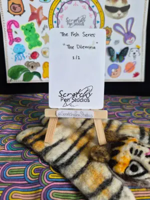 Fish Set Bundle! Fish, Sea Life aceo art card thumbnail 2
