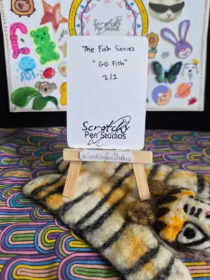 Fish Set Bundle! Fish, Sea Life aceo art card thumbnail 4