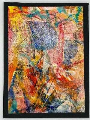 Fragments F-15 aceo art card thumbnail 1