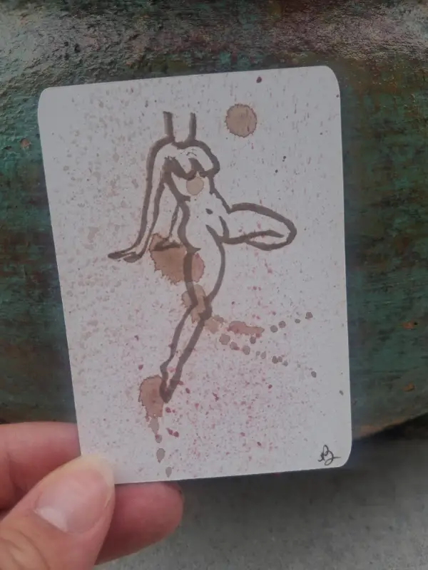 That Figures aceo art card