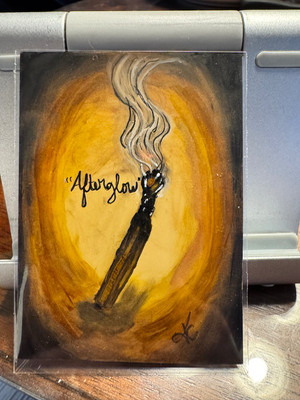 Afterglow aceo art card thumbnail 2