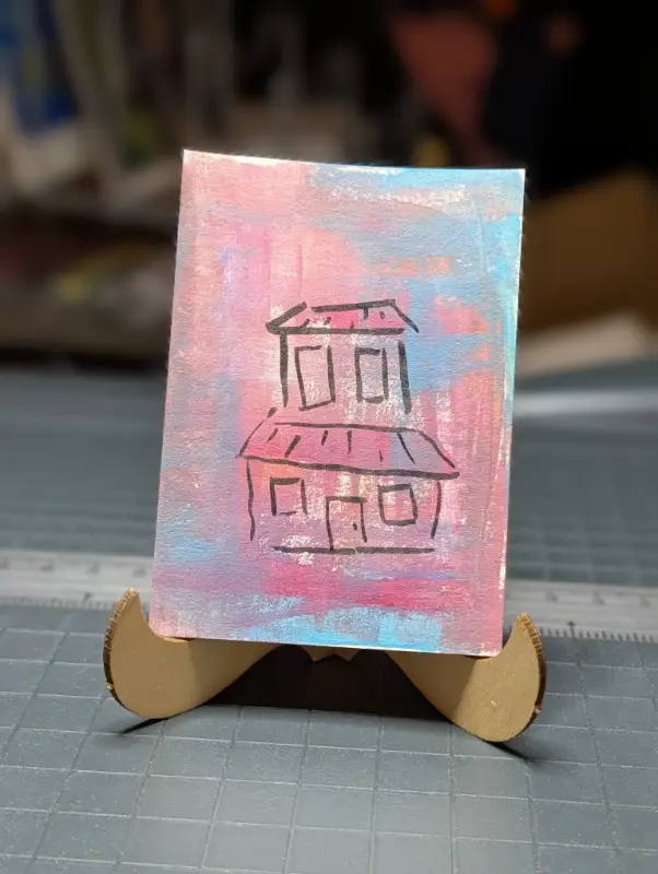 Casas Particulares de Cuba aceo art card