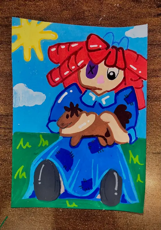 Ragatha aceo art card