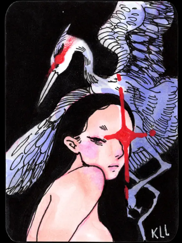 ACEO 5 aceo art card