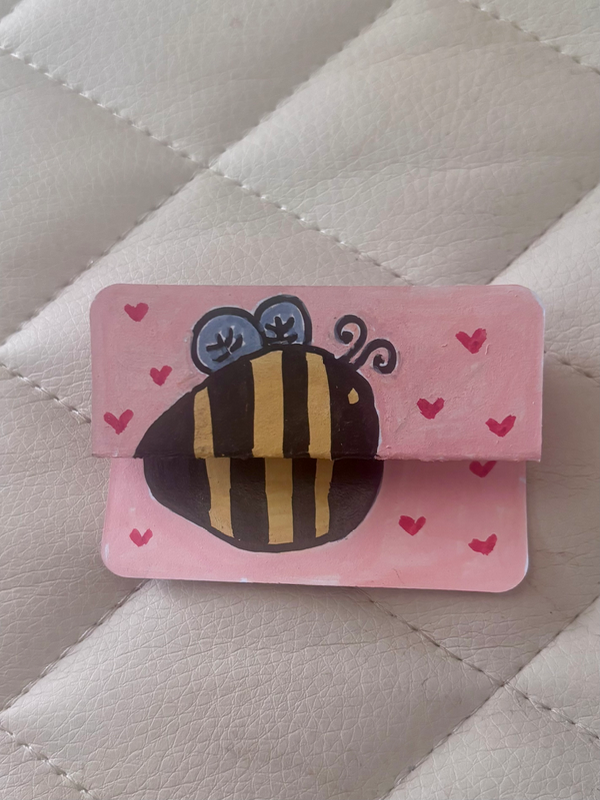 Bee kind aceo art card