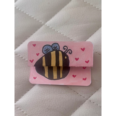 Bee kind aceo art card thumbnail 1