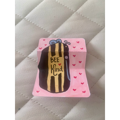 Bee kind aceo art card thumbnail 2
