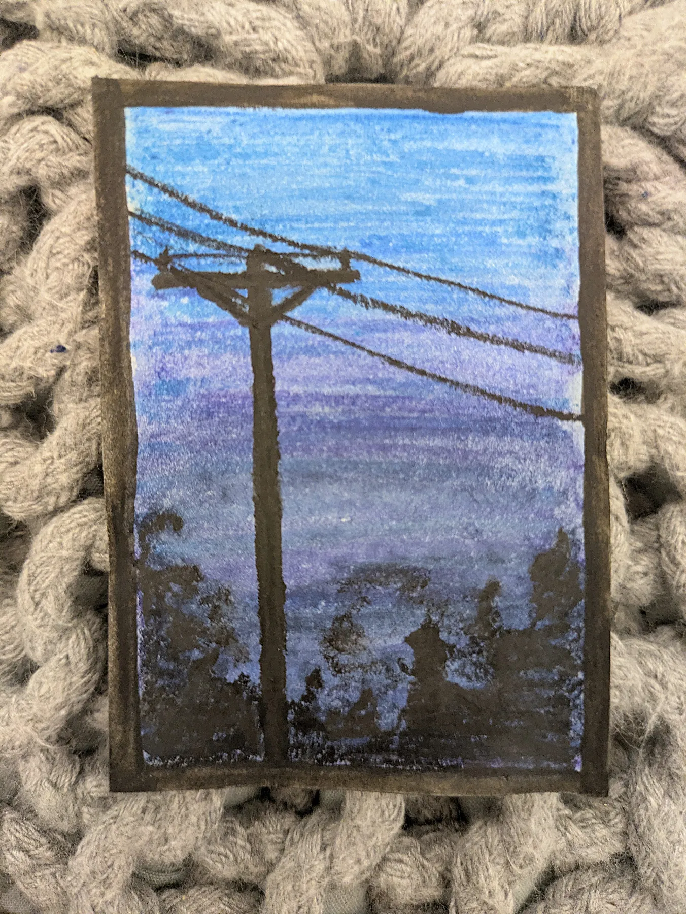 Beautiful Infrastructure aceo art card
