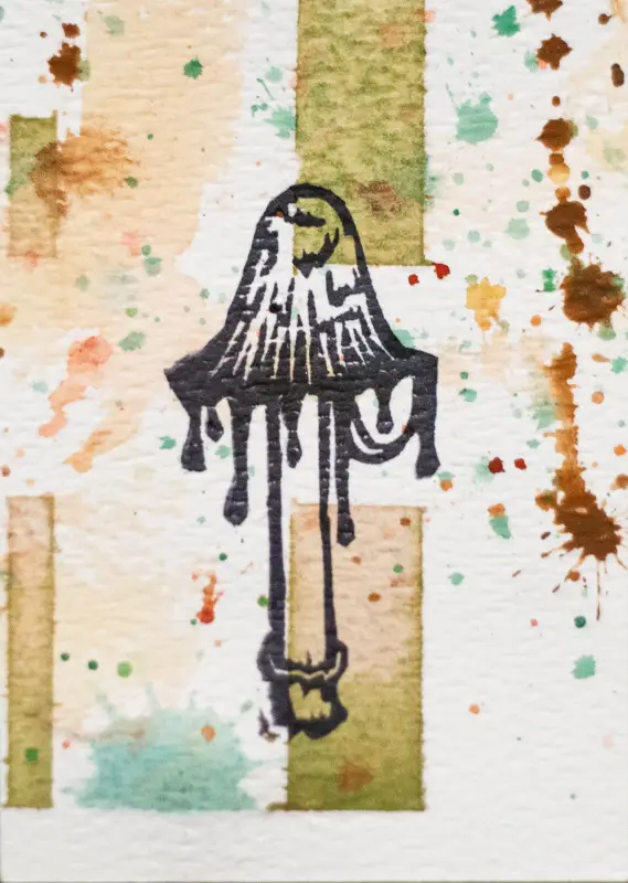 INKY - 17/17 aceo art card