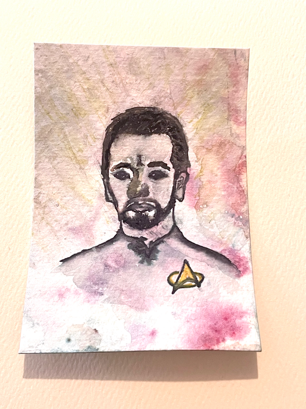 #2 aceo art card