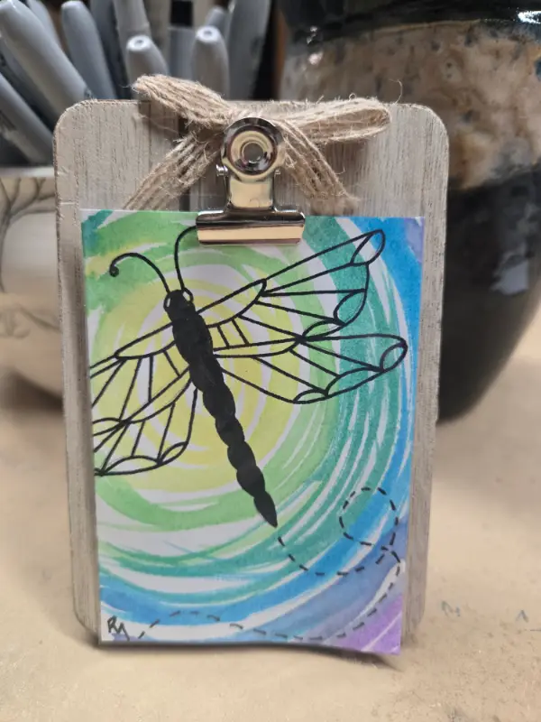 Flight of the Dragon aceo art card