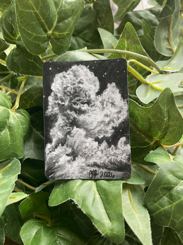 Nighttime Cloudscape, 2nd Batch 8/9 aceo art card