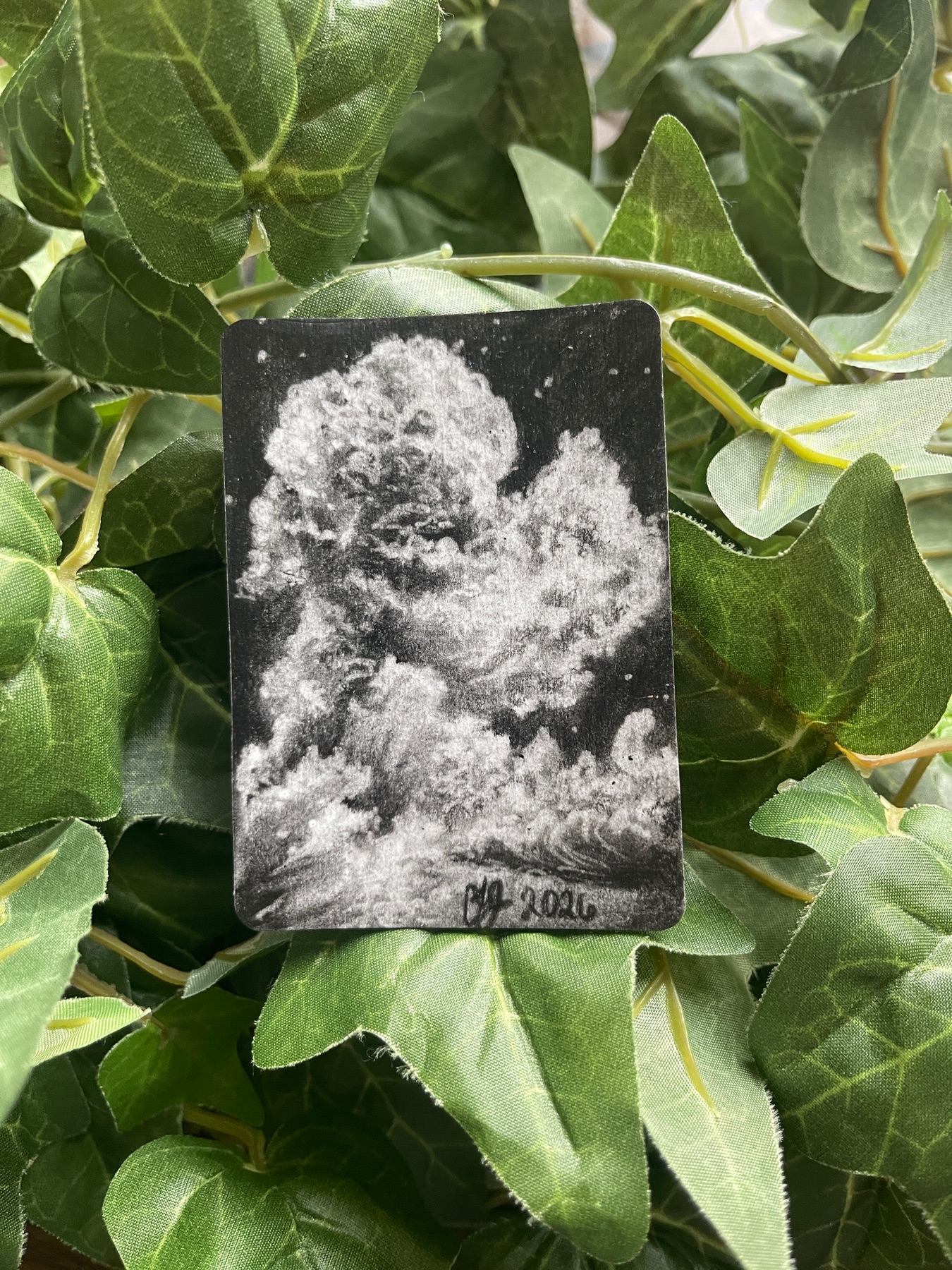 Nighttime Cloudscape, 2nd Batch 8/9 aceo art card