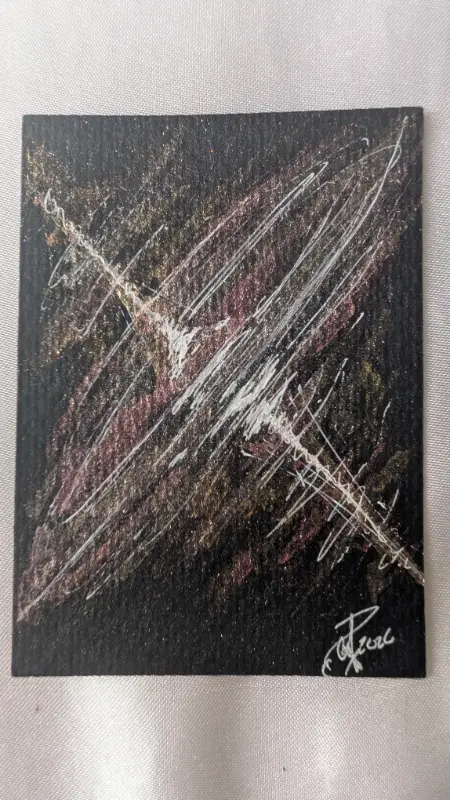 Vortex aceo art card