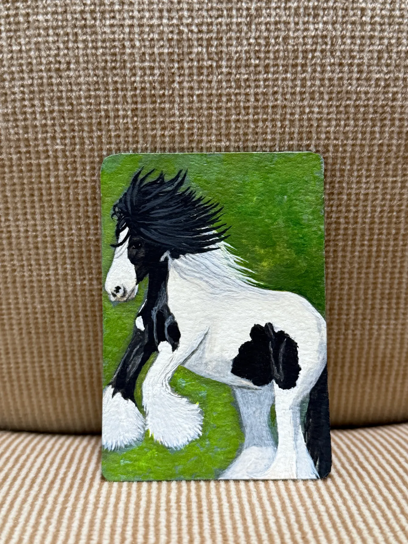 The Gypsy King – Original Watercolor ACEO aceo art card