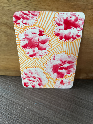 Thumbprint florals aceo art card thumbnail 1