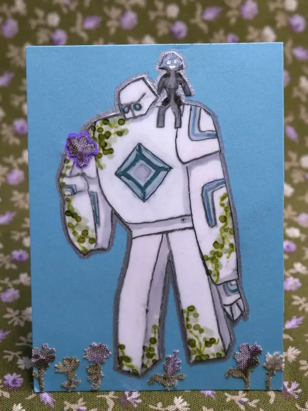 A.L. aceo art card