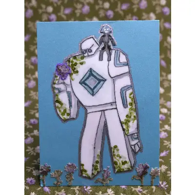 A.L. aceo art card thumbnail 1