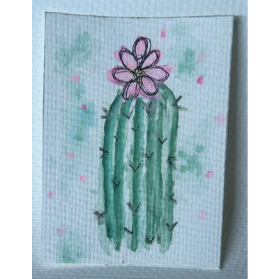Wild Hope aceo art card thumbnail 2