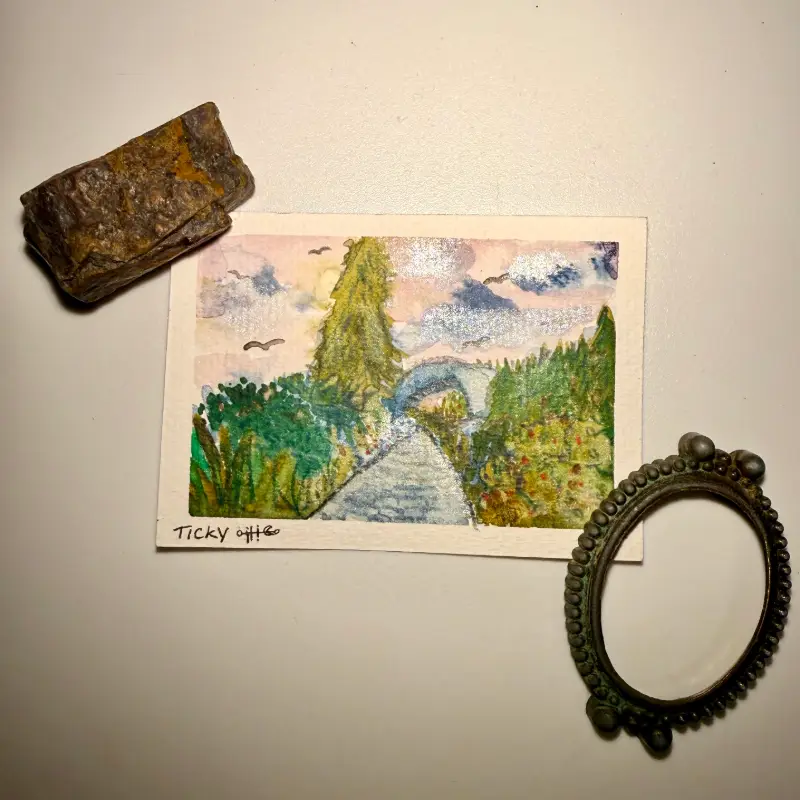 #2 aceo art card